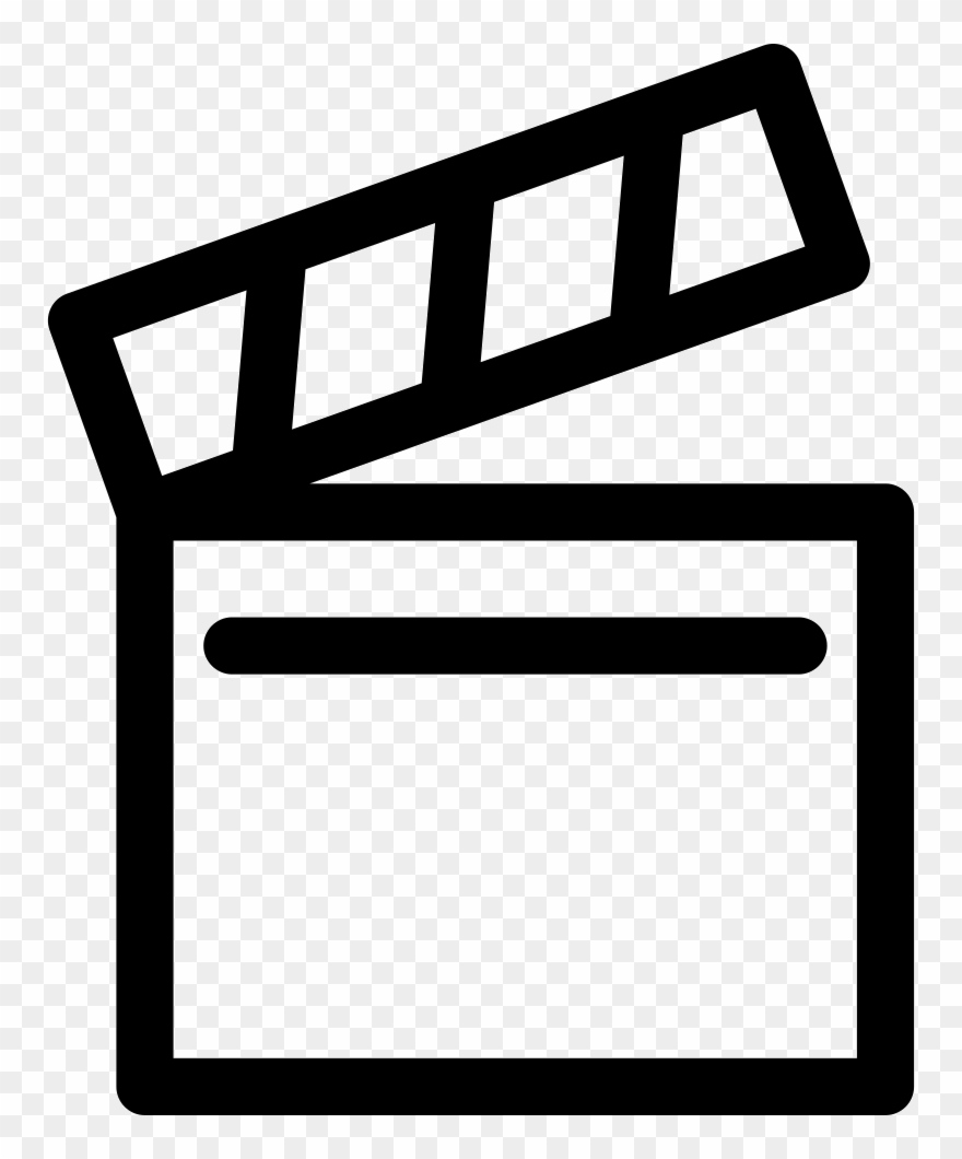 Cinema Clapperboard Comments Clipart