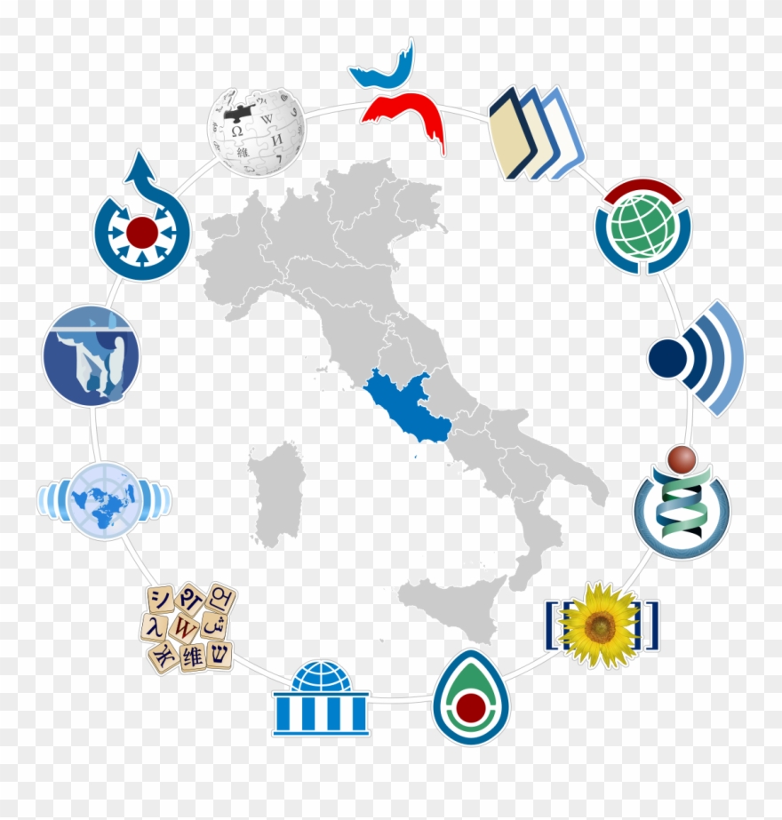 Logo Wiki Family Italy No Text Blue Lazio Clipart