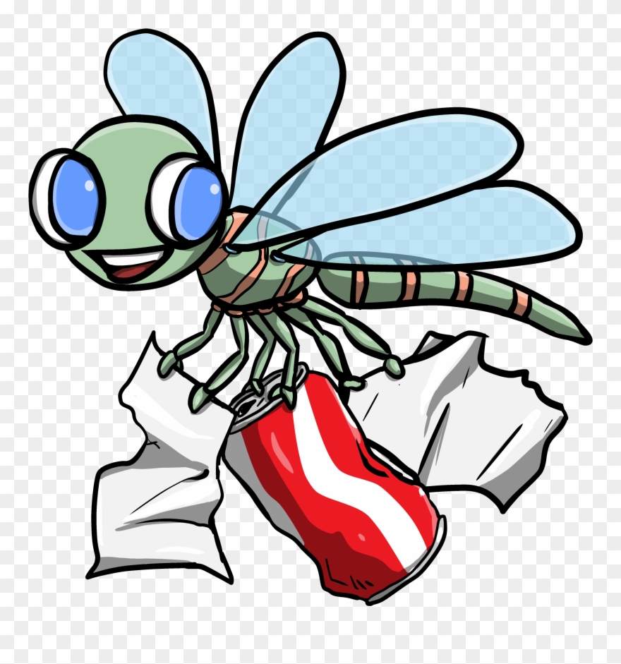 Our Dragonfly Mascot Needs A Name Clipart