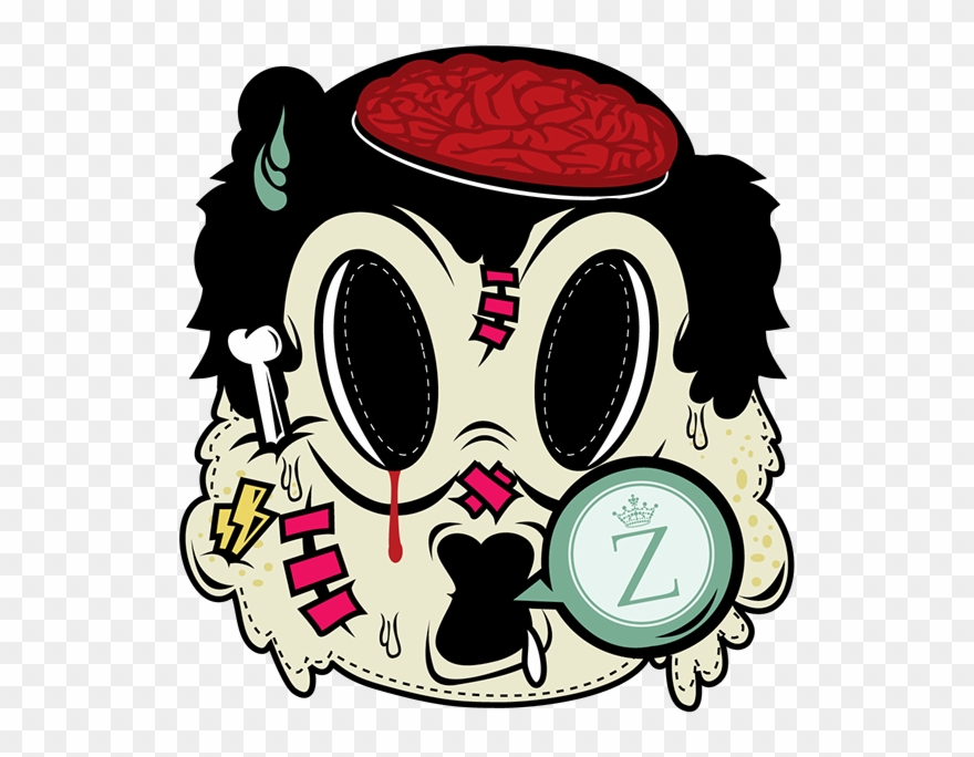 Halloween Mask Zirca Oct Monthly Listing Flyer Clipart