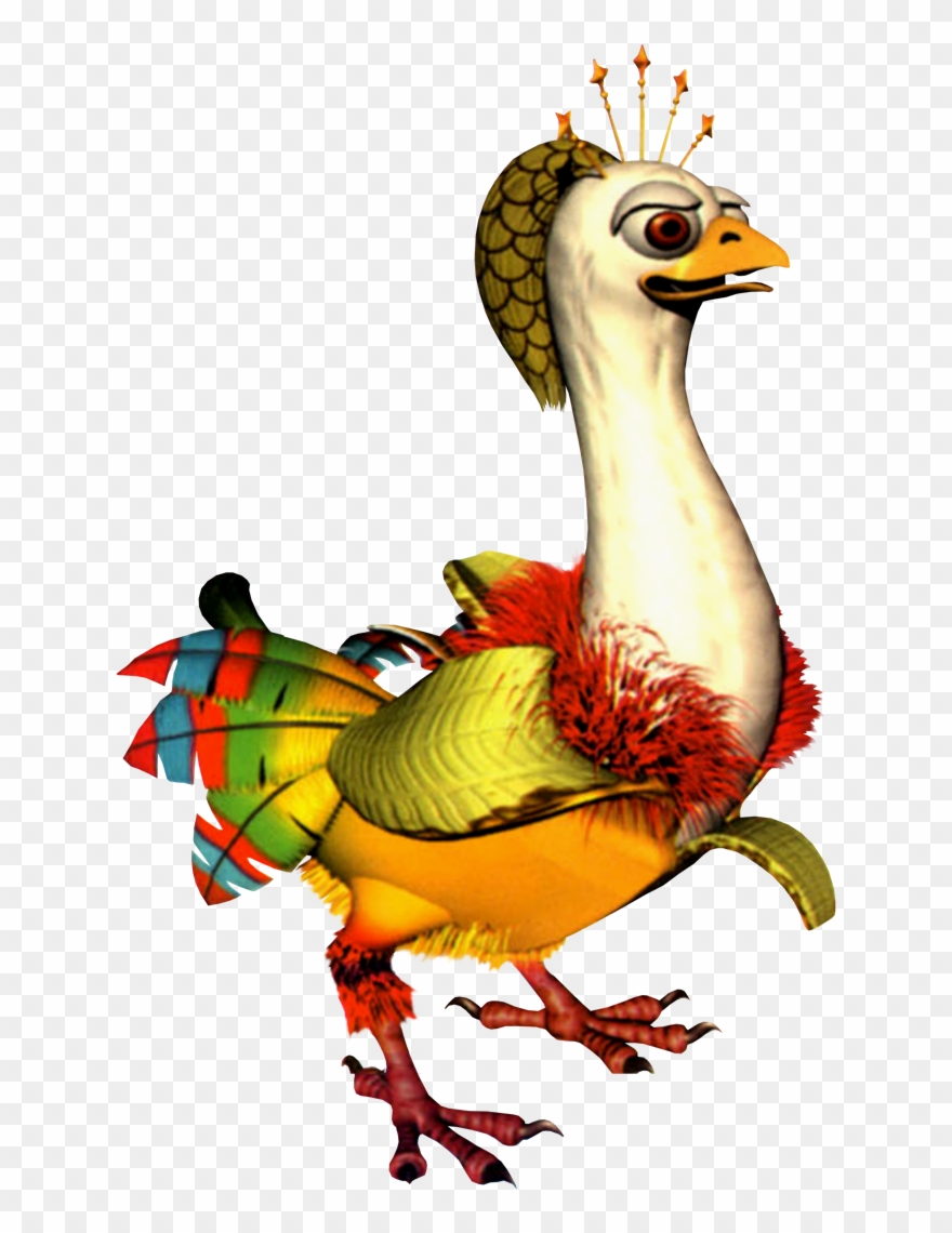 Queen Banana Bird Clipart