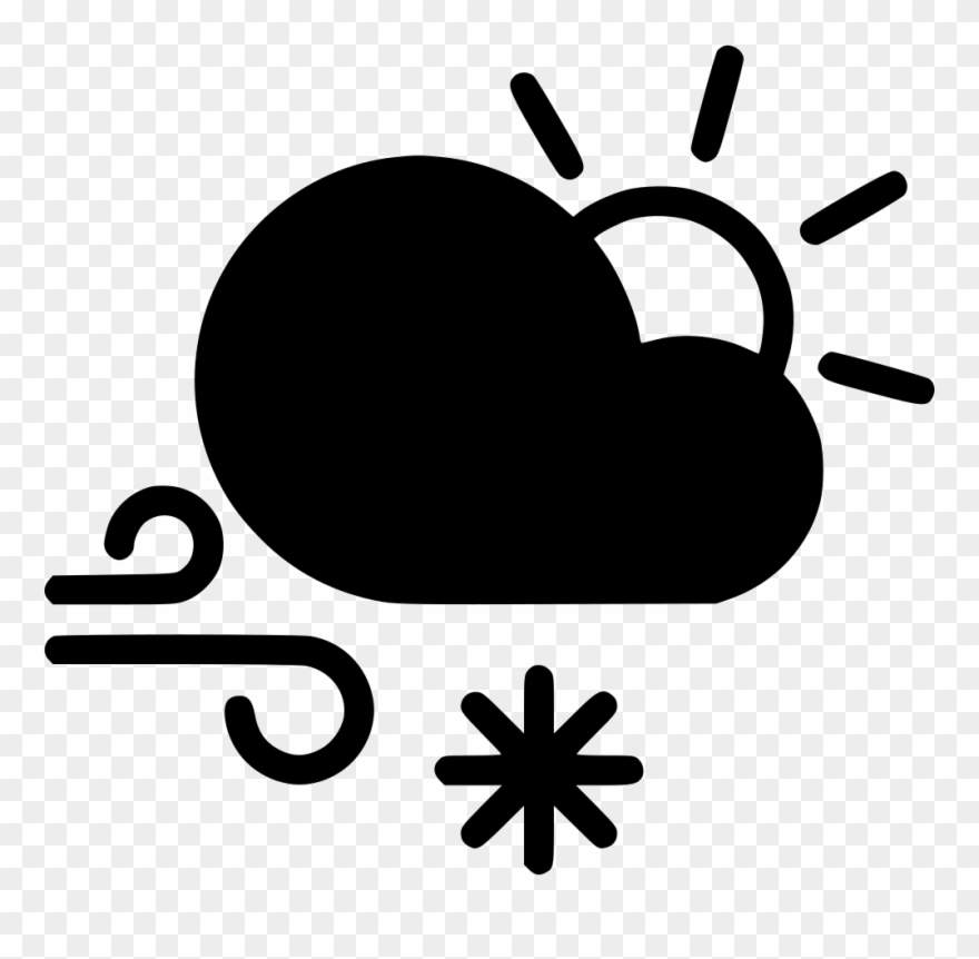 Day Snow Wind Cloud Sun Comments Clipart