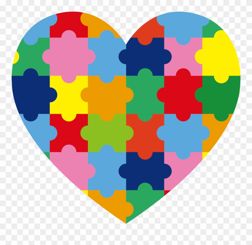 Jigsaw World Awareness Day Clipart