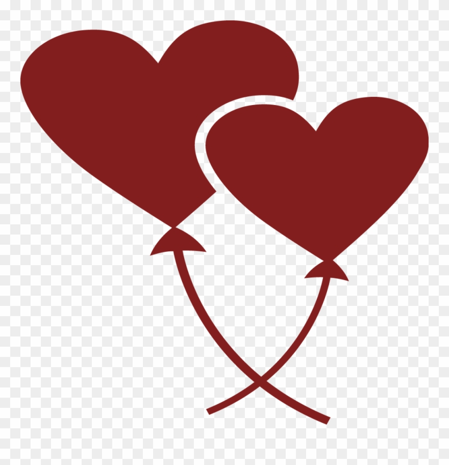 Heart Shaped Ballons Clipart