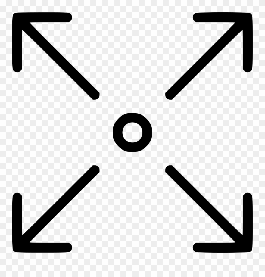 Scale Arrow Fullscreen Expand Zoom Comments Clipart