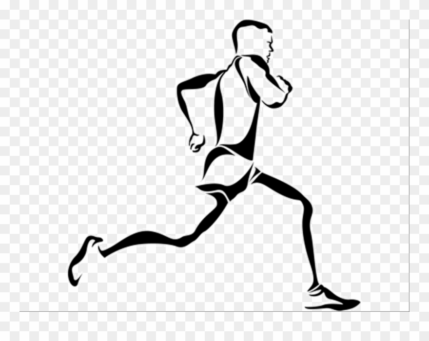 Athlete Drawing Athletics Clipart
