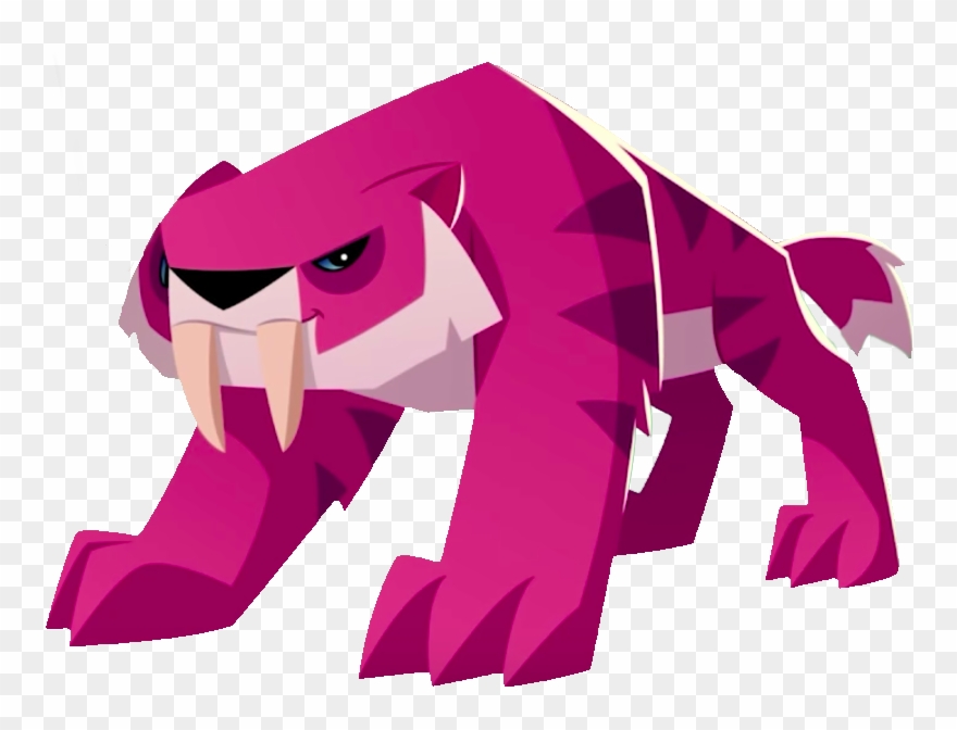 Saber Tooth Tiger Clip Art - Png Download