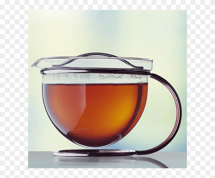5l Tea Pot With Filter, Mono Clipart