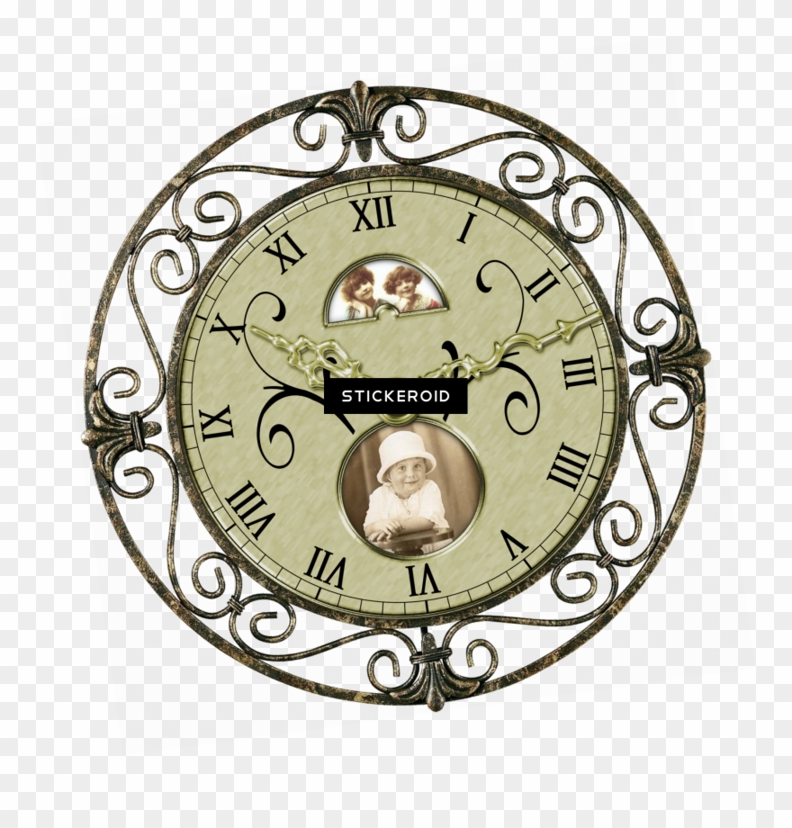 Vintage Clock Clipart