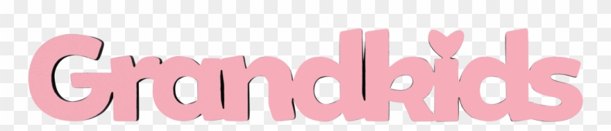 Grandkids Tiny Word Clipart