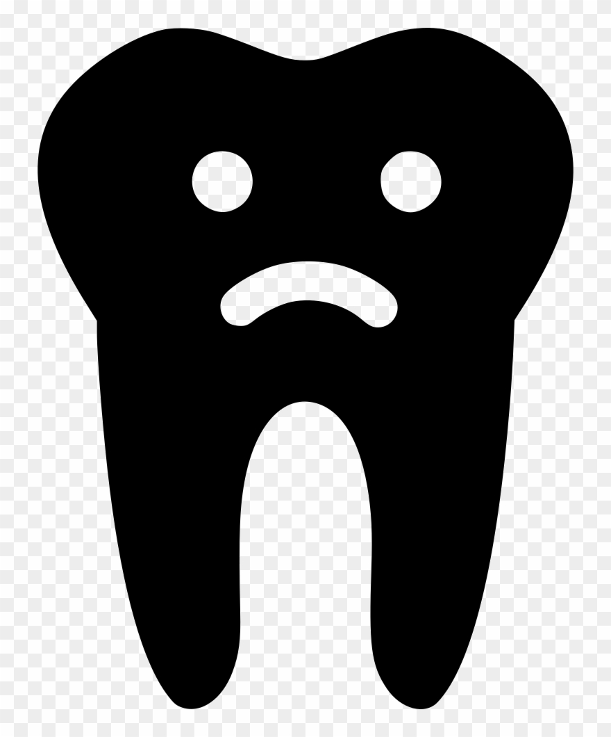 Sad Tooth Comments Clipart