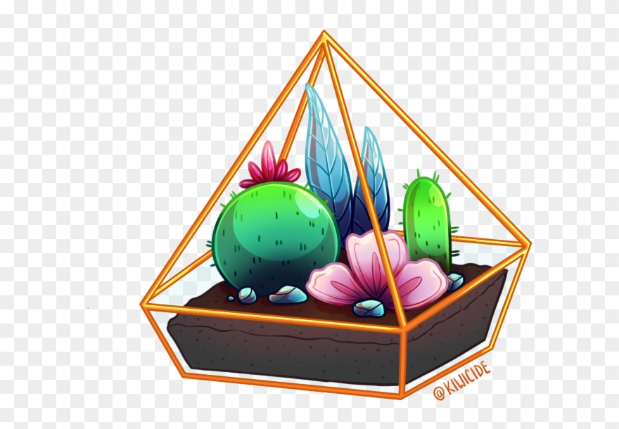 Terrarium Drawing Bullet Journal Clipart