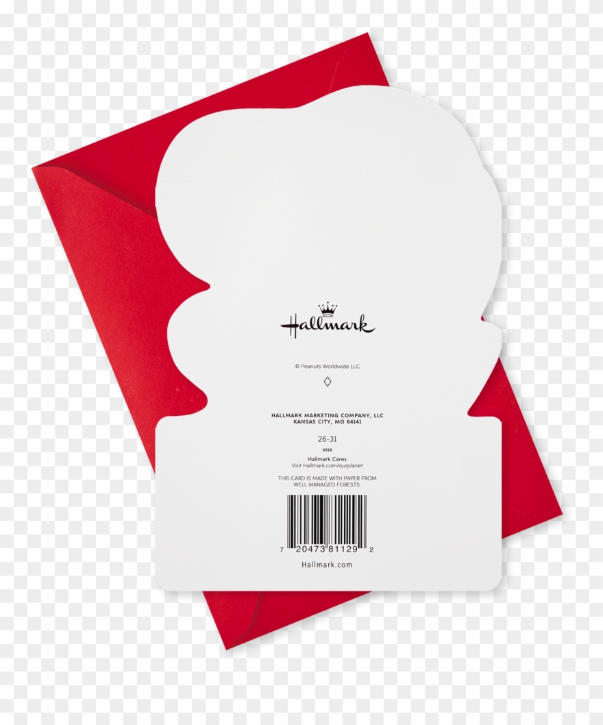 Peanuts® Snoopy On Doghouse First Valentine's Day Card Clipart