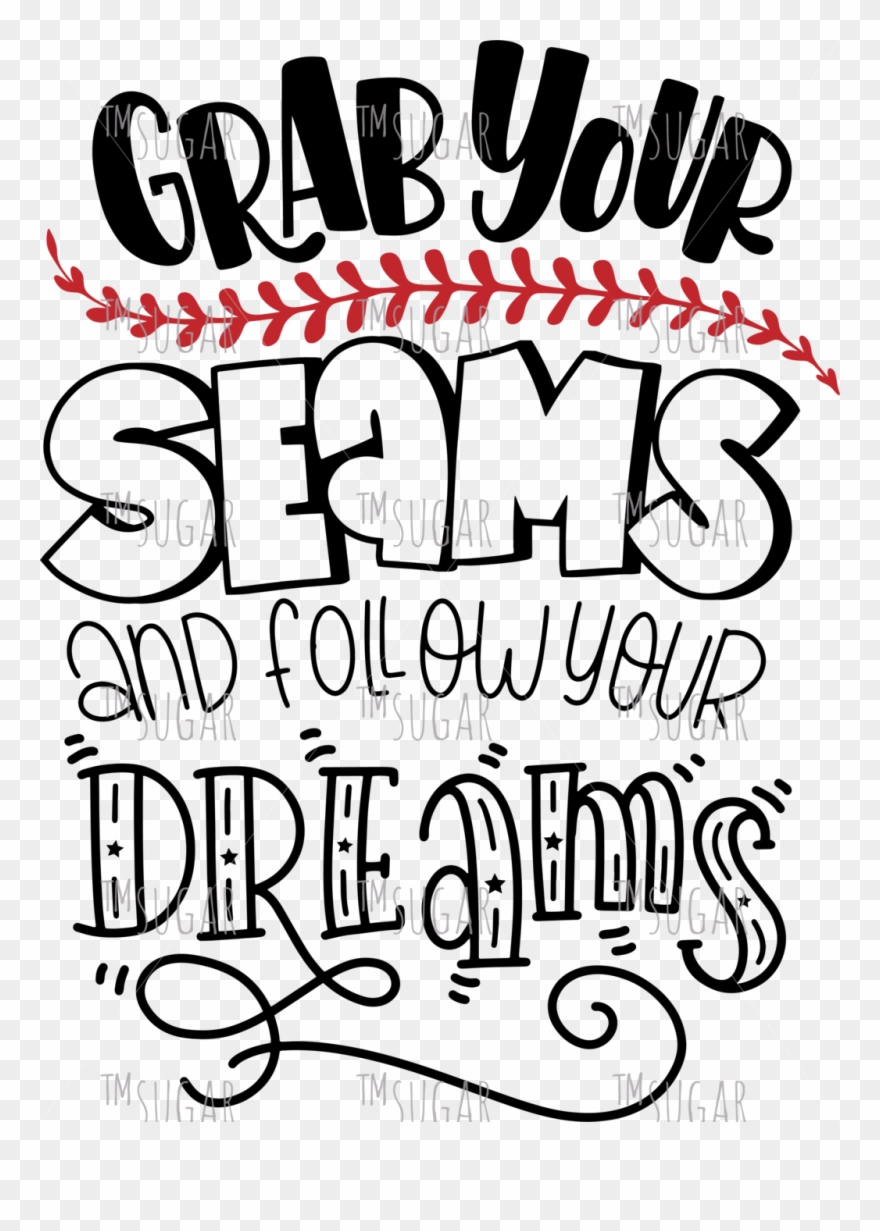 Grab Your Seams Clipart