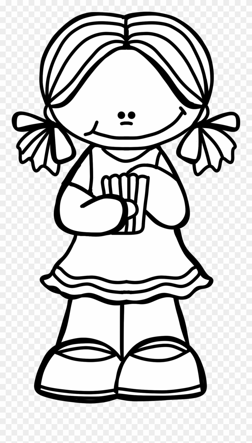 Carson Dellosa Black And White Clipart - Png Download