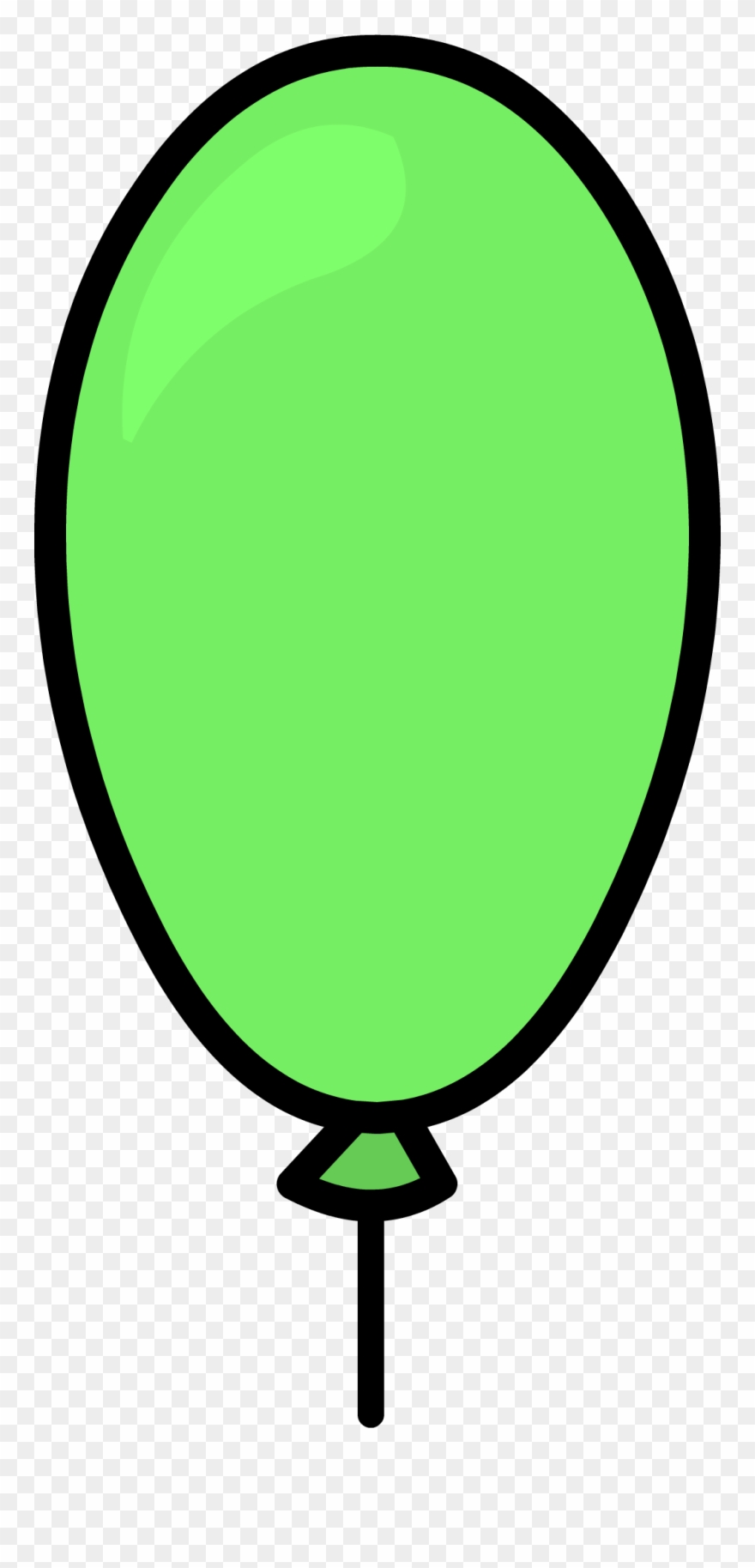 Green Balloon Clipart