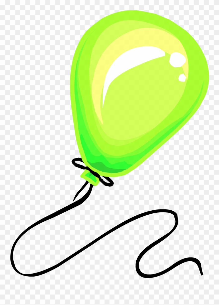 Green Balloon Clipart