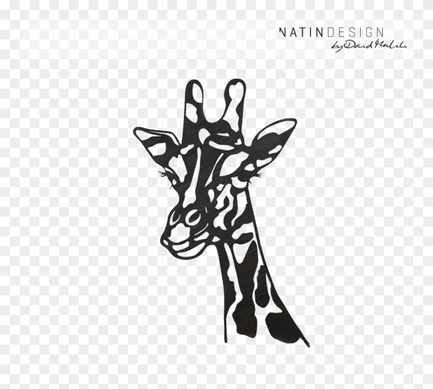 Wallwood Giraffe Glazed Clipart