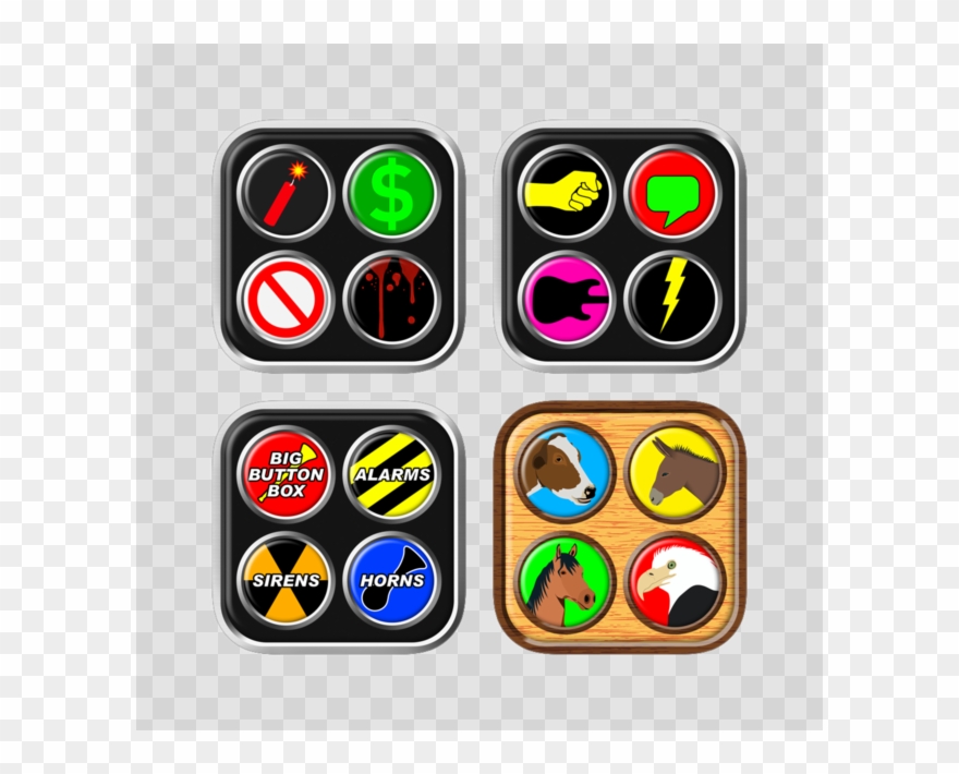Big Button Box Bundle On The App Store Clipart