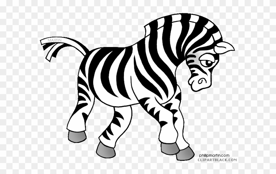 Head Clipart Zebra - Png Download