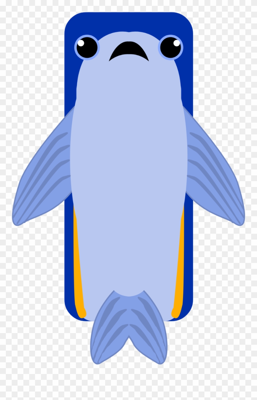 Animal[animal] Flying Fish Clipart