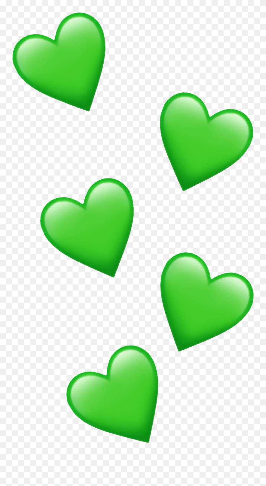 Green Heart Clip Art - Png Download