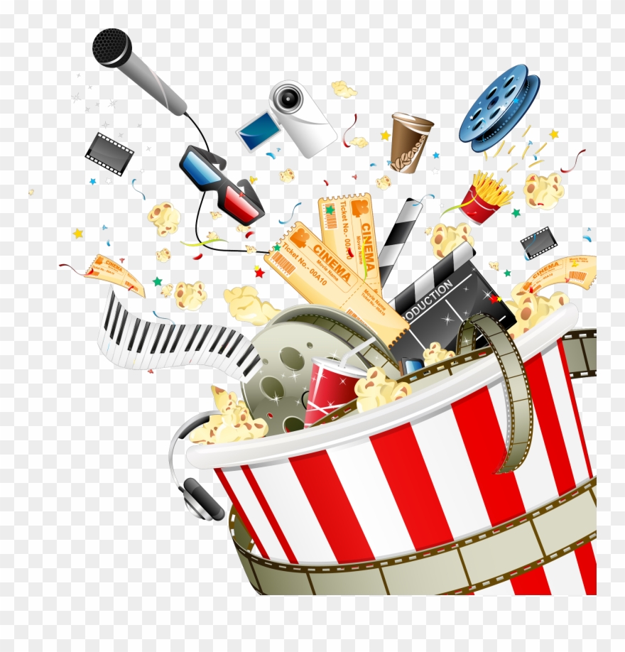 Entertainment Cinema Film Clip Art - Png Download