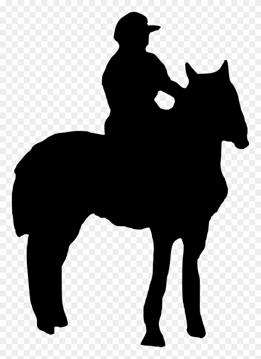 Free Png Horse Riding Silhouette Png Clipart