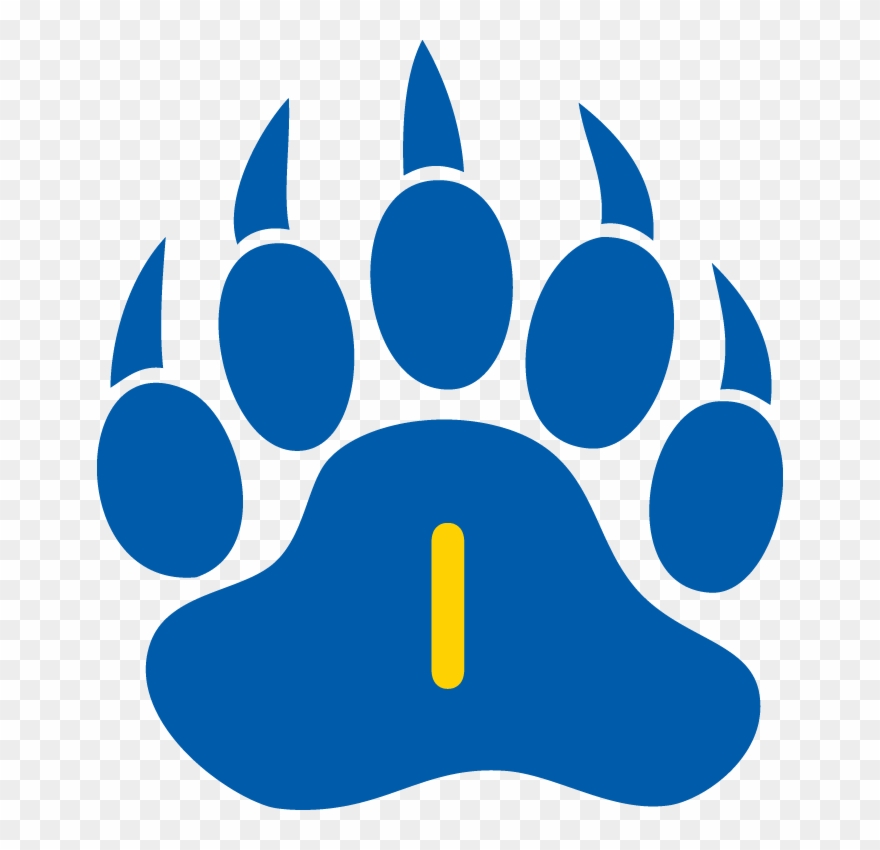 Paw Clipart Bruin - Png Download