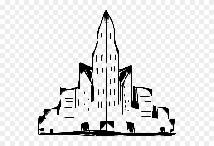 City Tower Graphic Png File My Graphics Clipart