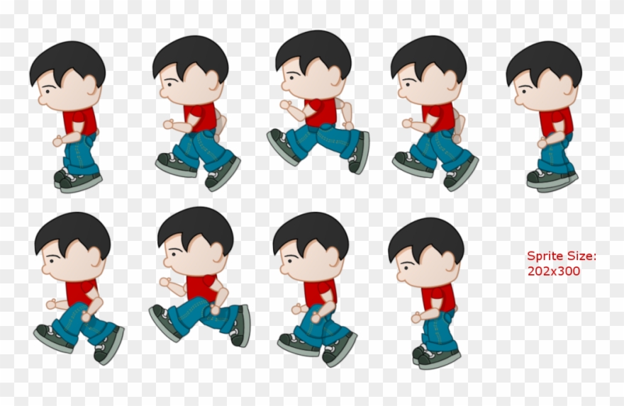 Running Animation Clipart
