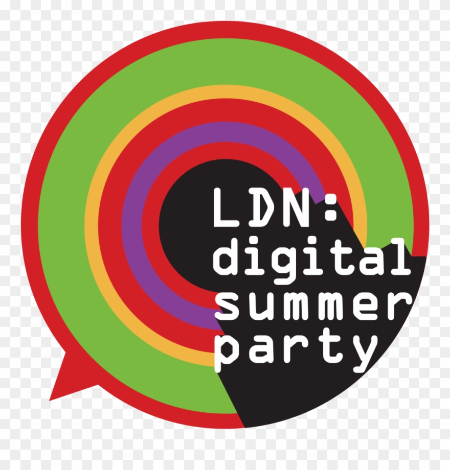 Omn London Digital Summer Party Clipart