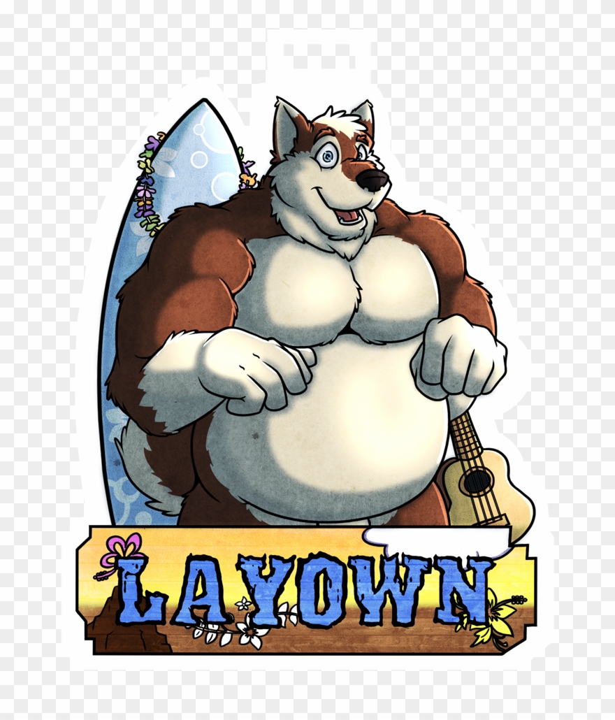 Summer Party Badge Lay0wn Clipart