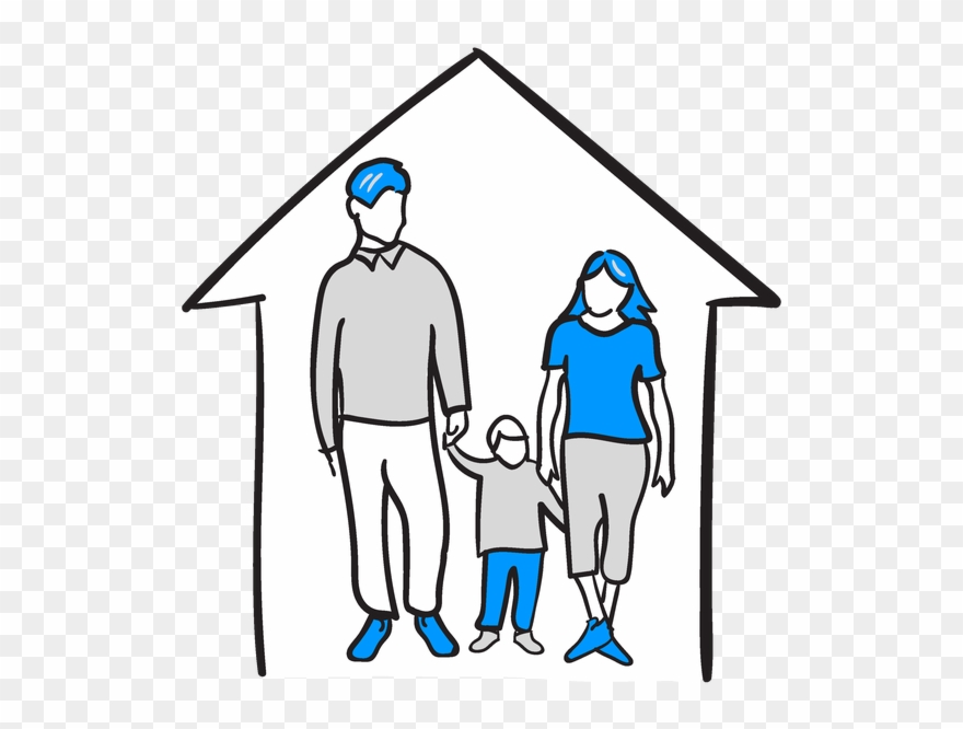 Family Prayer Clipart Source - Png Download