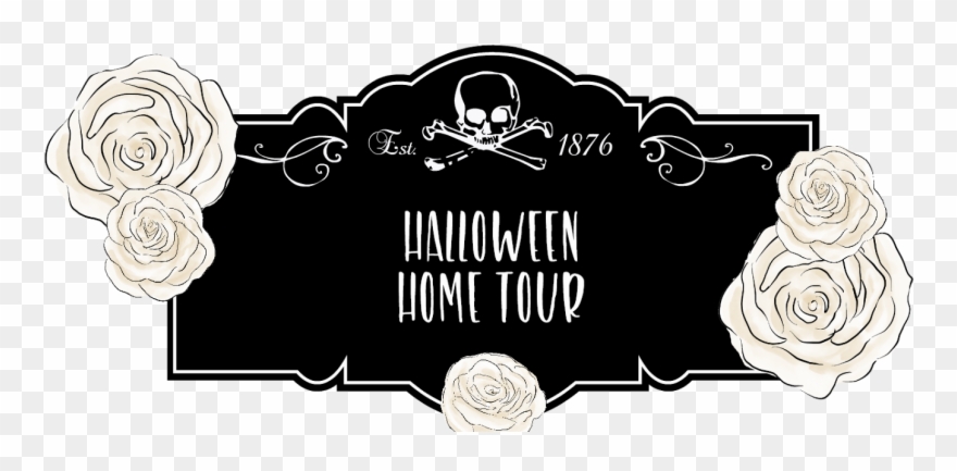 Halloween Home Tour Clipart