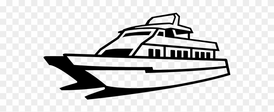 Ferry Boat Clip Art - Png Download
