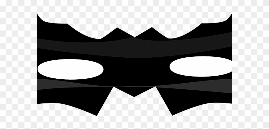 Batman Mask Clipart Vector - Png Download