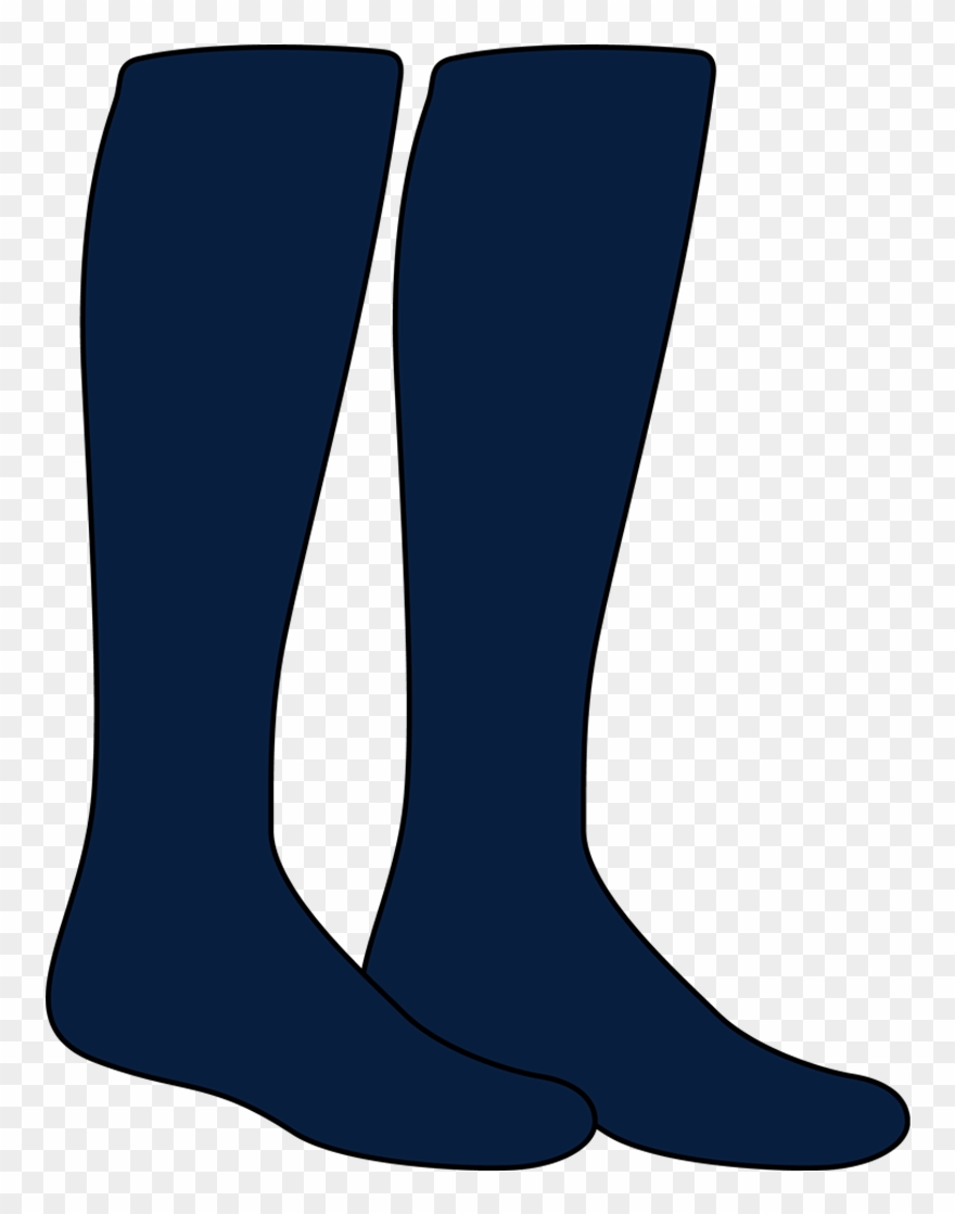 Socks Clipart Blue Item - Png Download