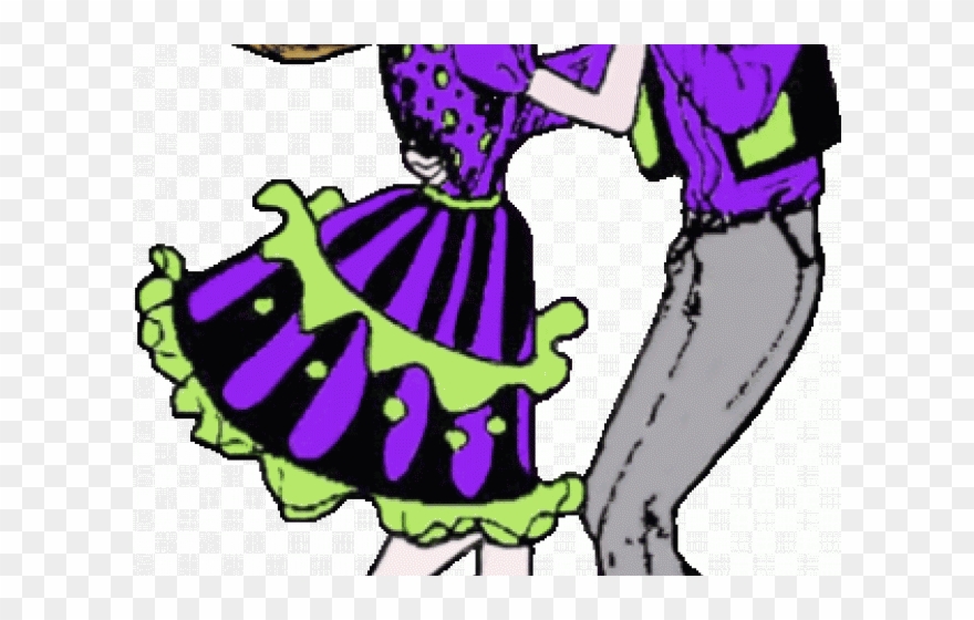 Cowboy Clipart Square Dancing - Png Download