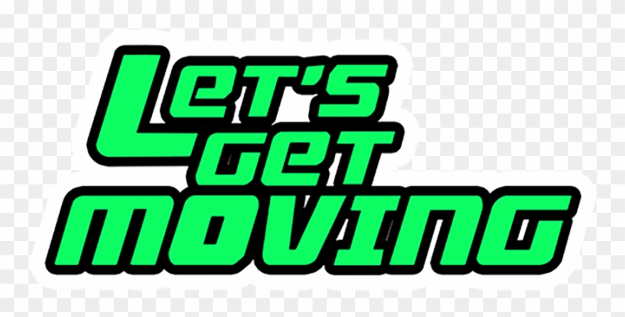 Let's Get Moving Llc Clipart