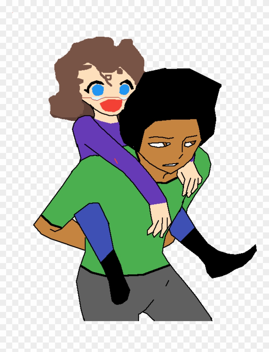 The Real Ol´ Zamboodle And The Real But Skinny Me Clipart