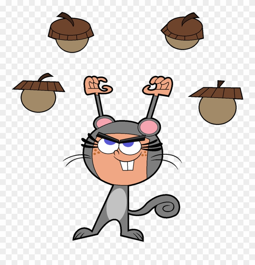Image Squirrelly Chloe Stock Png Fairly Odd Clipart