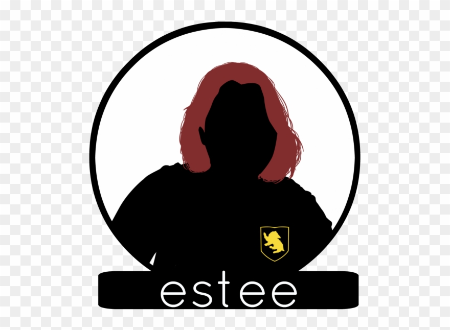 Estee Circle Bg Label Clipart