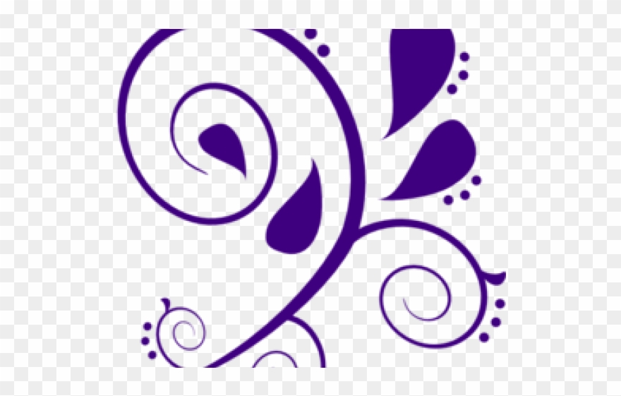 Line Art Clipart Swirl - Png Download