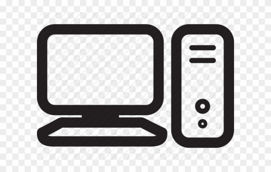 Computer Pc Clipart Hardware - Png Download