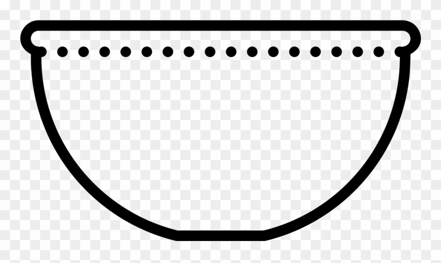 Salad Bowl Icon Clipart