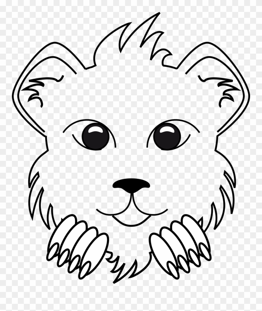 Silhouette Outline Bear Teddy Png Image Clipart