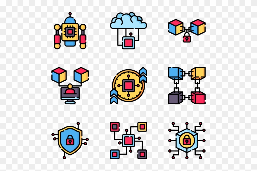 Blockchain Clipart