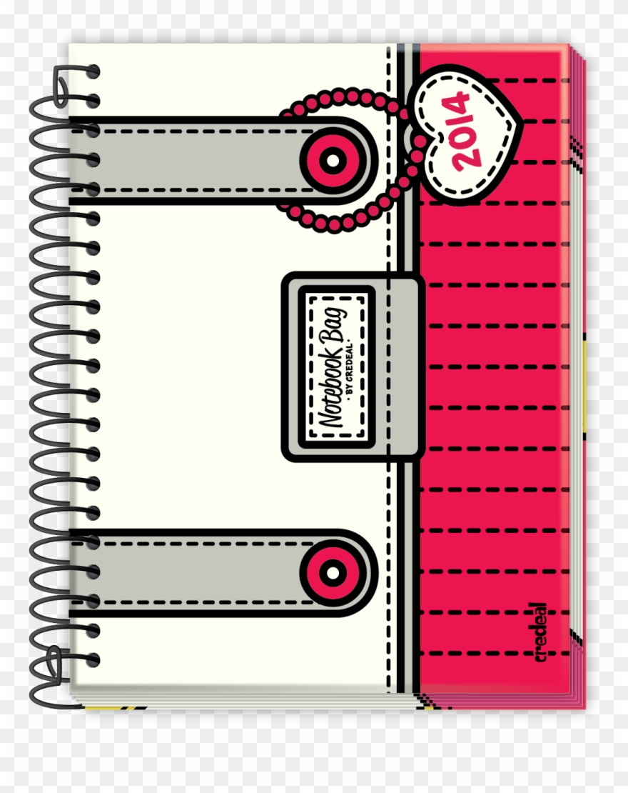 N O Desenho Animado A Agenda Bag Clipart