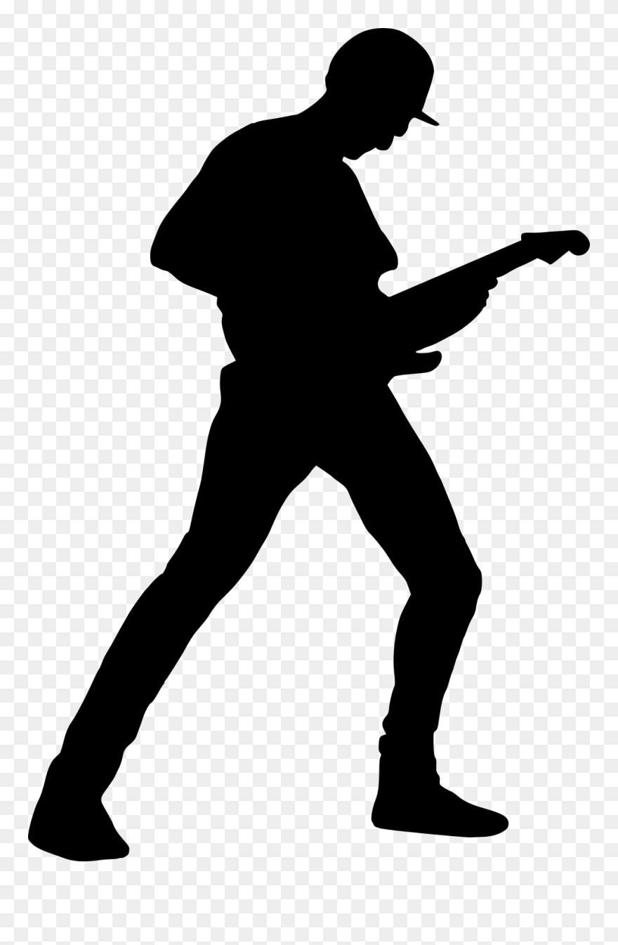 Electric Guitar Silhouette Clipart (2366754) PinClipart